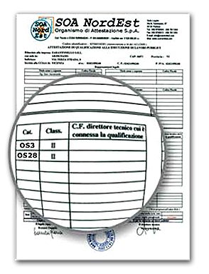 Attestazione SOA per Zarantonello Srl - Vicenza